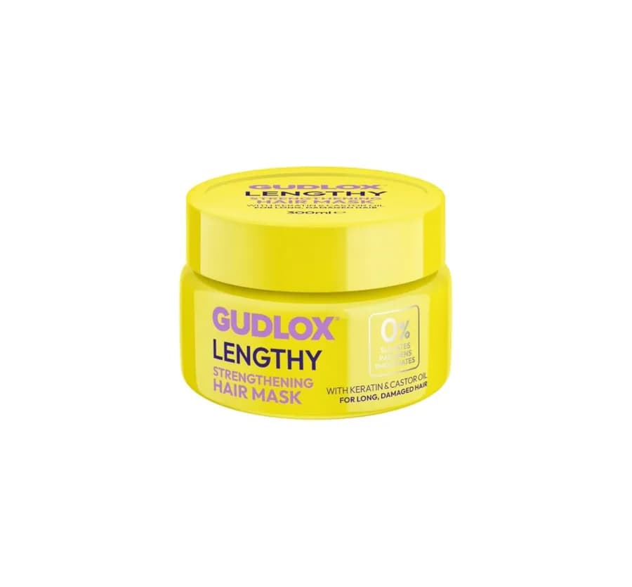 Mascarilla Gudlock con keratina y aceite de castor