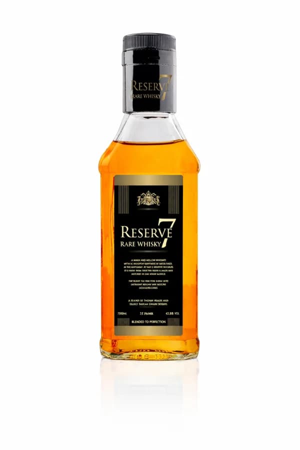 Reserve 7 rare whisky 