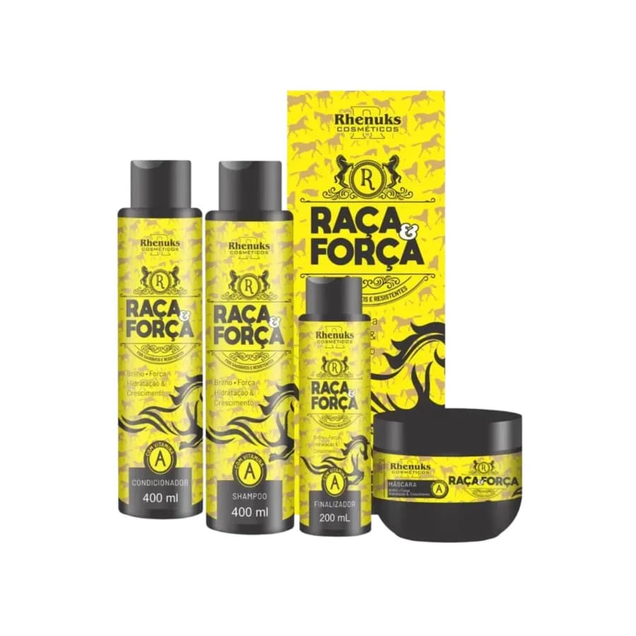 Set de tratamiento para el cabello Raça Força
