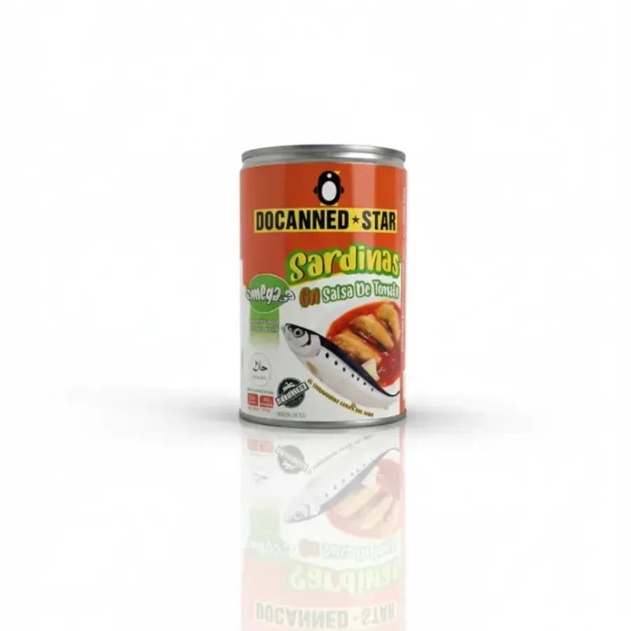 Sardinas en salsa de tomate Docanned Star